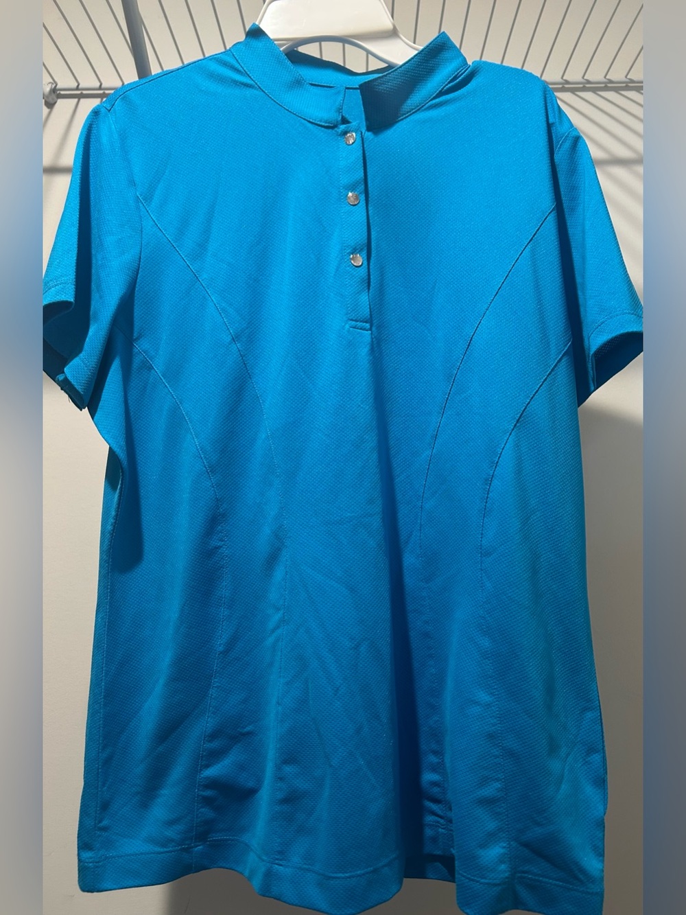 Tail Athletic Blue Polo Women's Tennis/Golf Short-Sleeve NWOT L